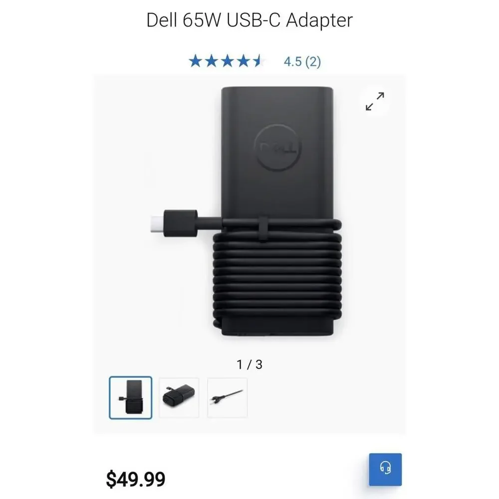 Dell HA65NM170 65W USB-C Charger